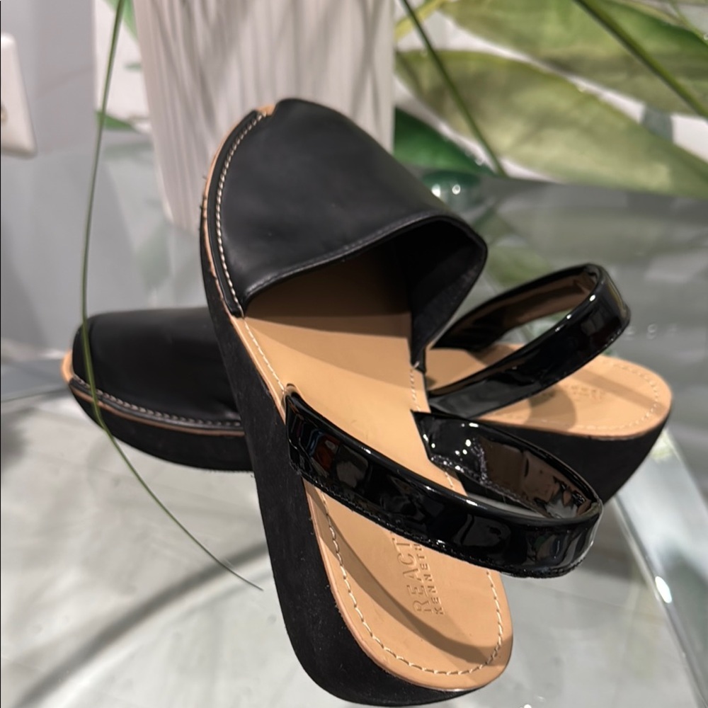 Kenneth Cole Reaction Women's Slingback Wedge Sandals - Picture 6 of 6